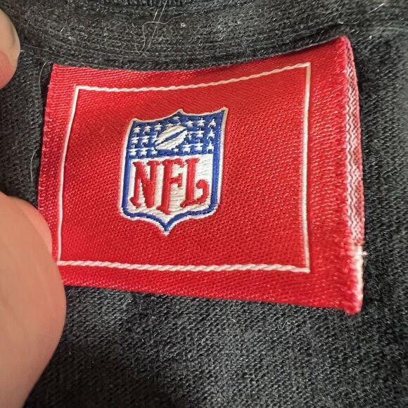 Pittsburgh Steelers NFL Football T-Shirt Black Gold 2000s Y2K Men's Large - Picture 3 of 5